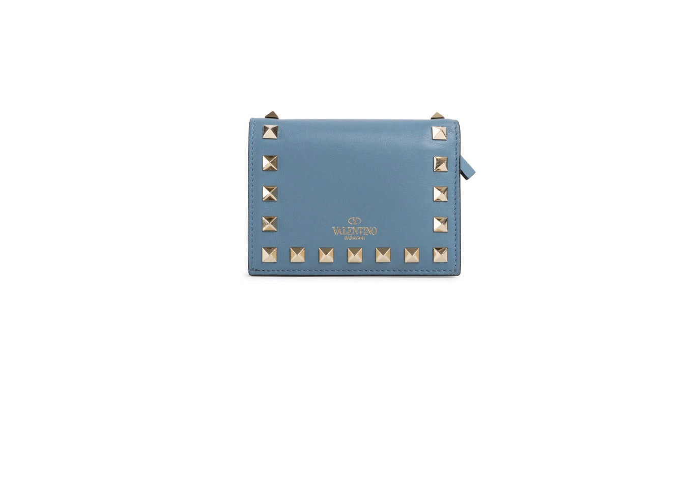 VALENTINO GARAVANI ROCKSTUD FRENCH WALLET