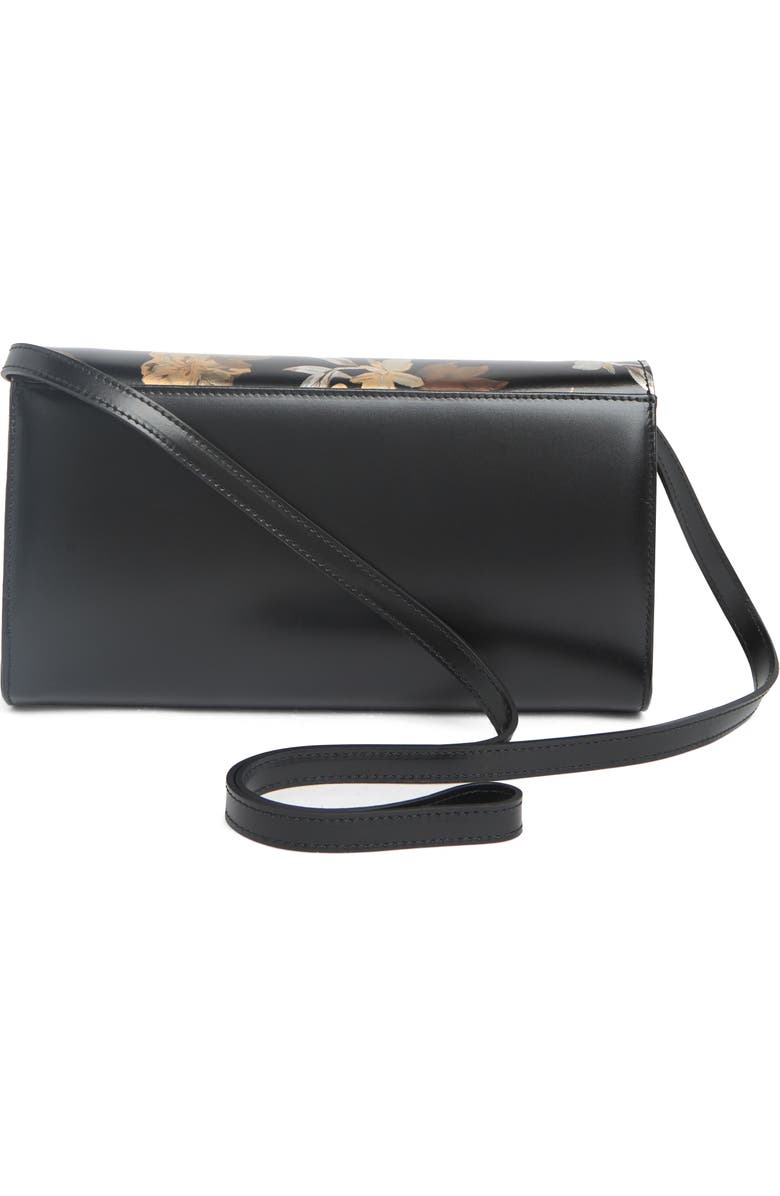 VALENTINO LENA LAVORO FLORAL CROSSBODY CLUTCH BAG