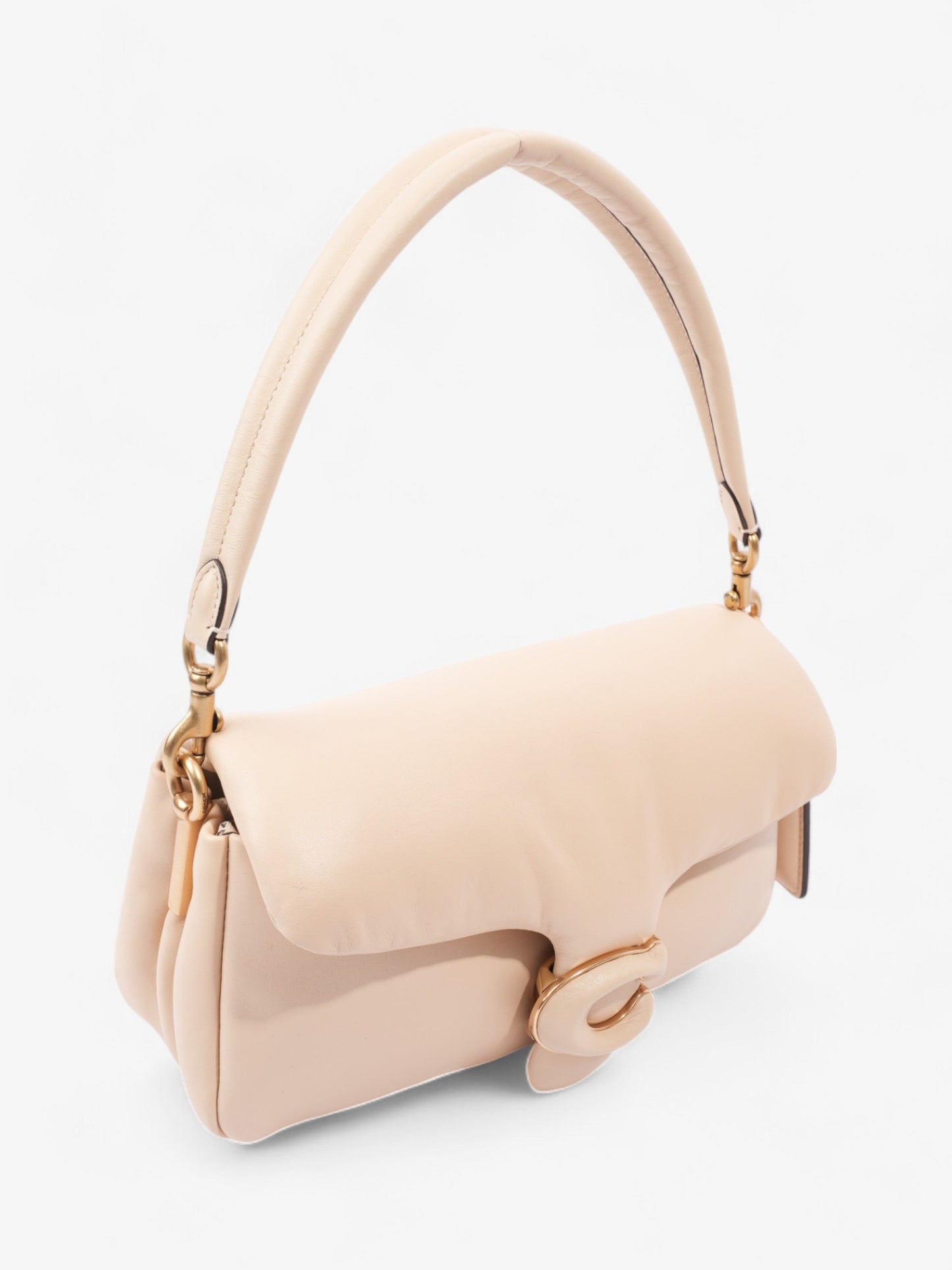 Coach Pillow Tabby Cream Nappa Leather 26