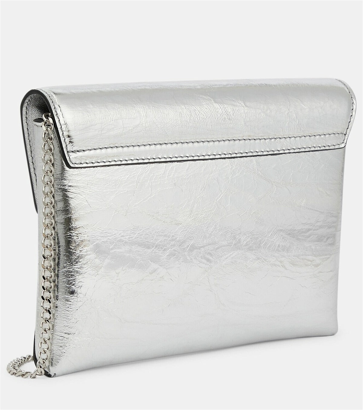 VERSACE LA MEDUSA MINI METALLIC CHAIN CROSSBODY BAG