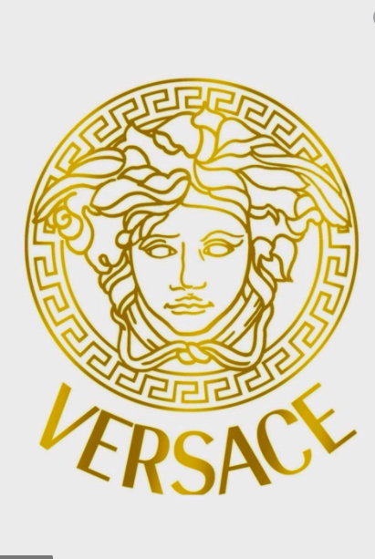 VERSACE Saffiano Palazzo Medusa Tote Burgundy