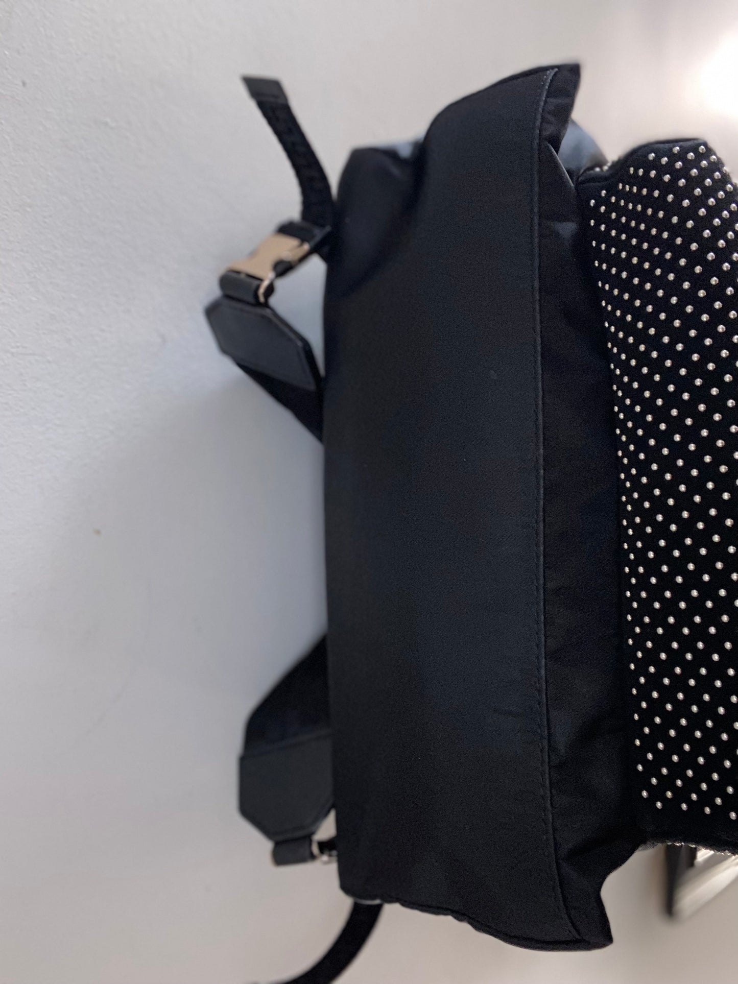 VERSACE PALAZZO STUDDED BACKPACK