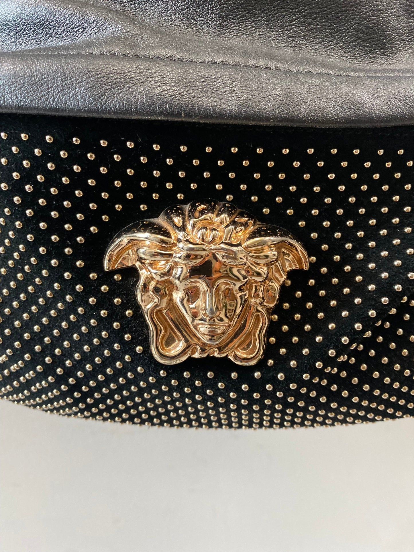 VERSACE PALAZZO STUDDED BACKPACK