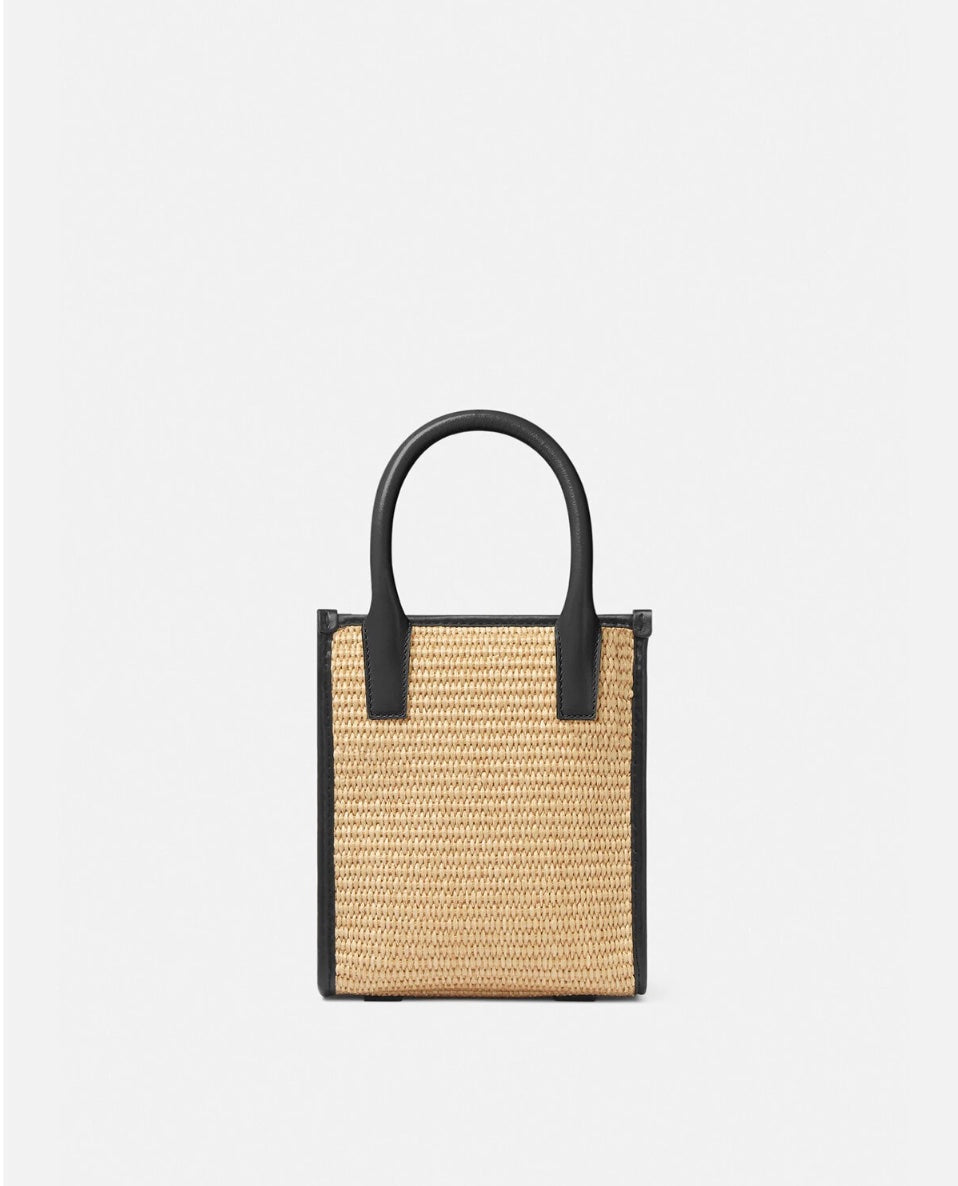 VERSACE STUDDED LA MEDUSA MINI TOTE BAG