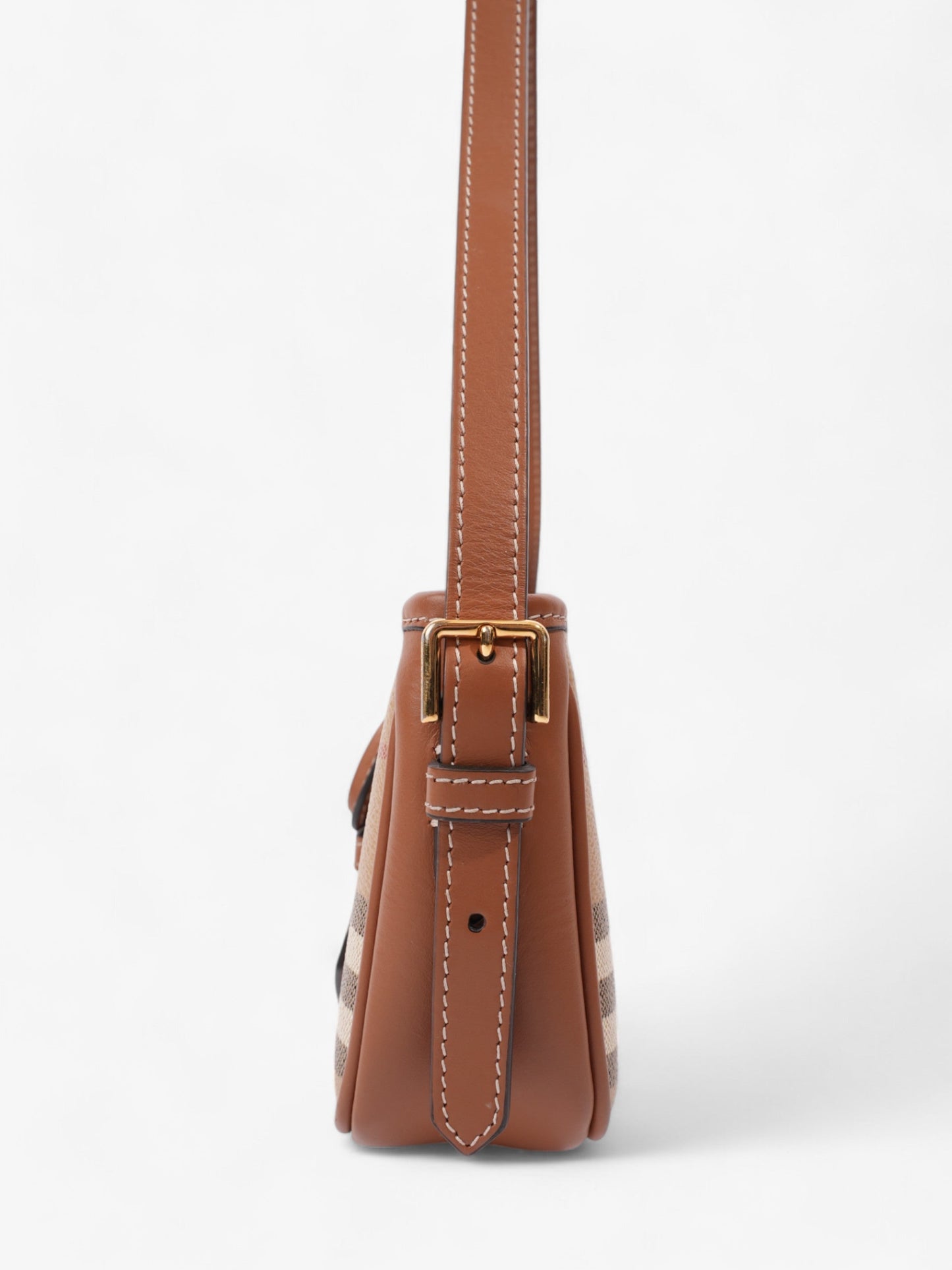 Burberry Sling Bag Vintage Check / Briar Brown Canvas