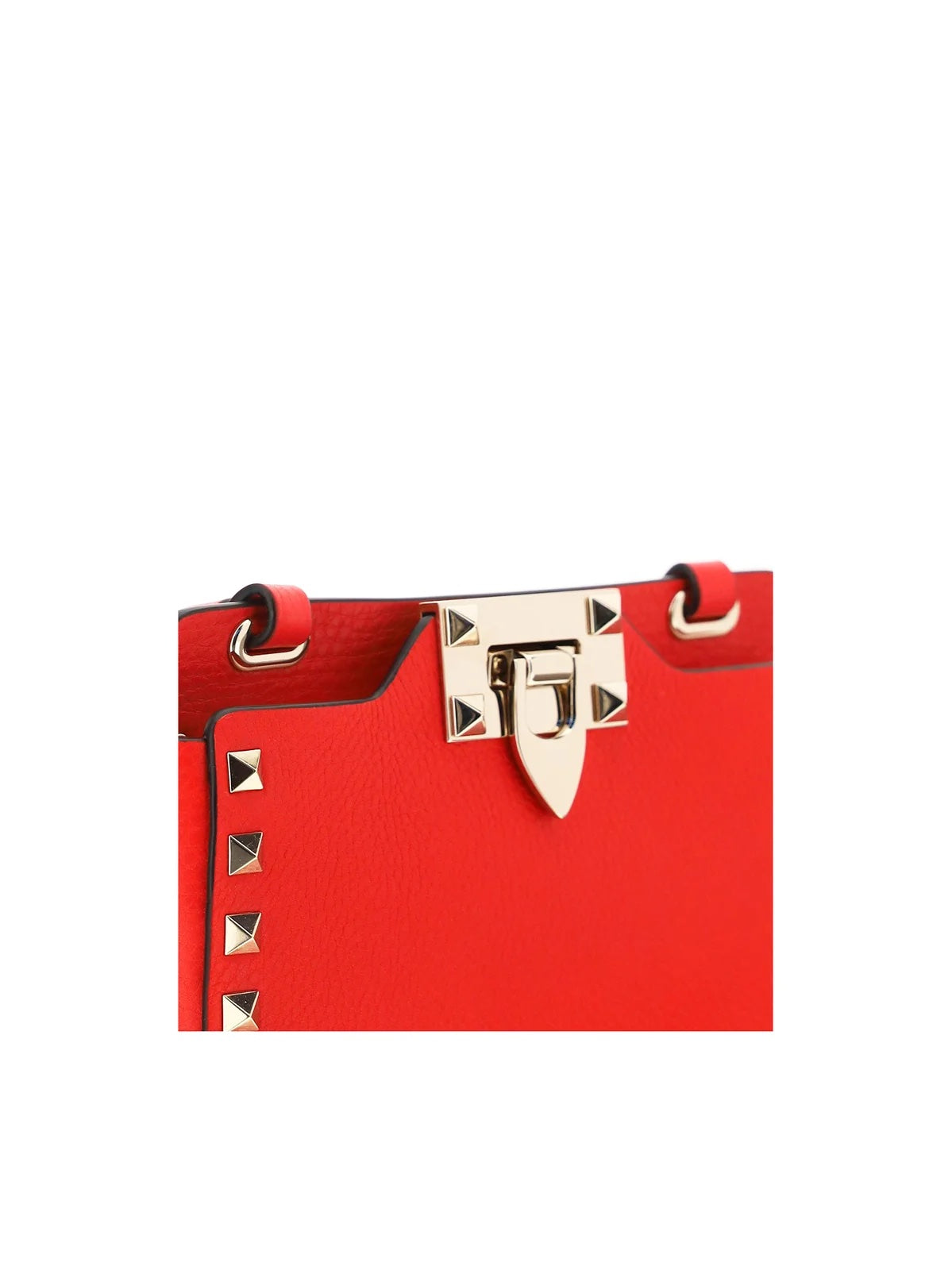 VALENTINO GARAVANI ROCKSTUD CALFSKIN SHOULDER BAG