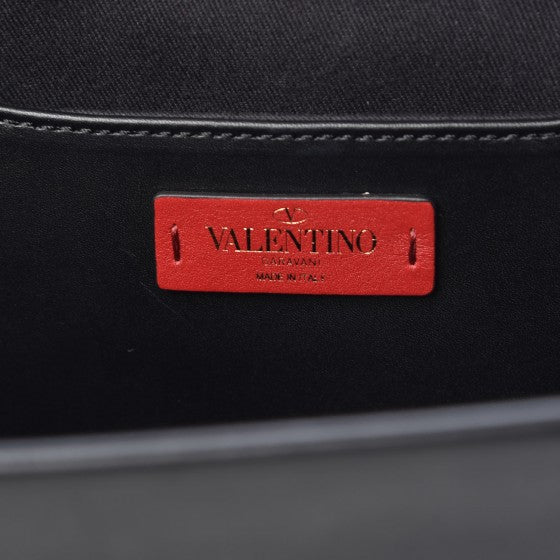 VALENTINO VLTN PRINTED CALFSKIN TOTE BAG