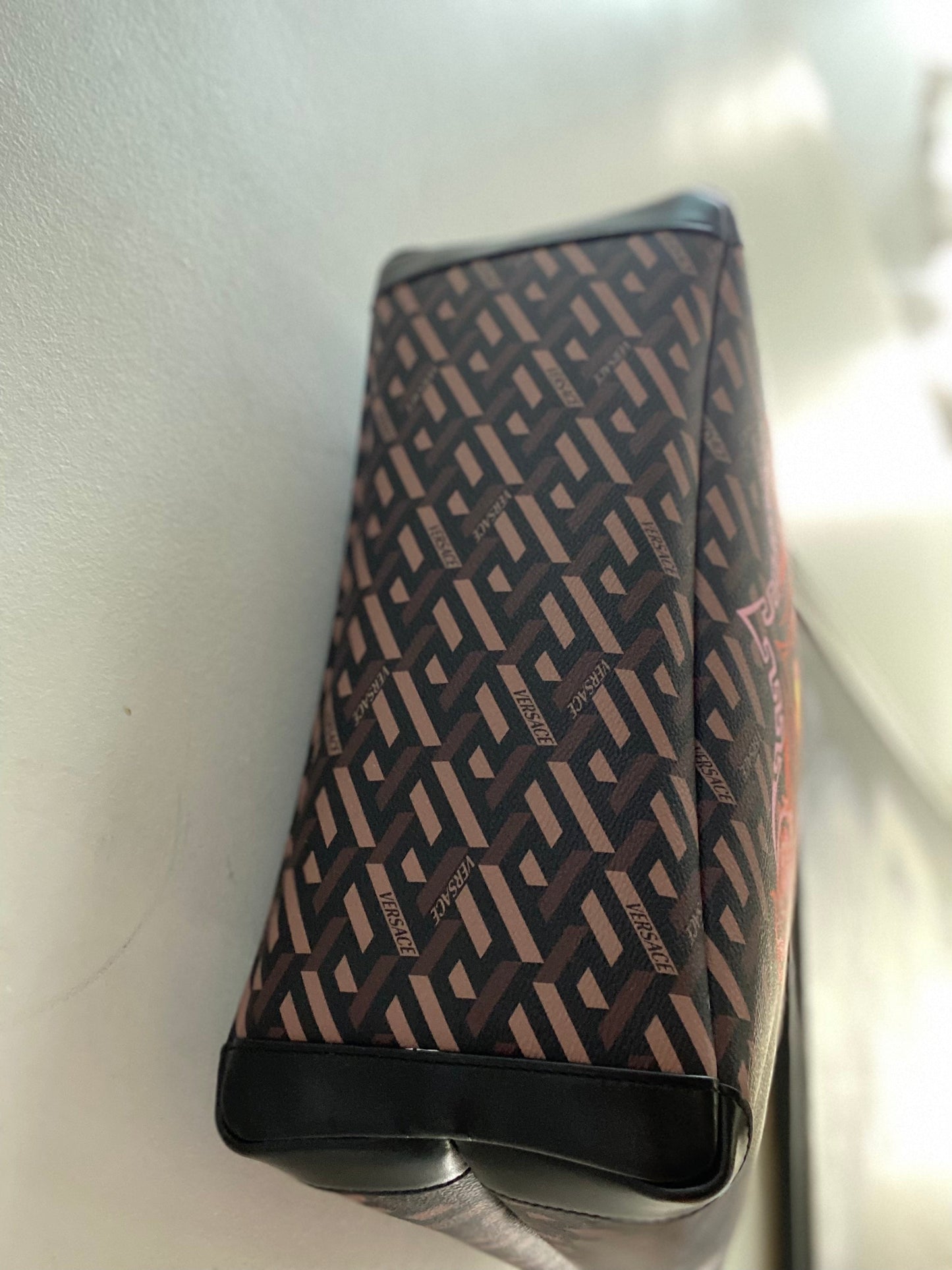 VERSACE LA GRACE MEDUSA MUSIC TOTE BAG WITH POCHETTE