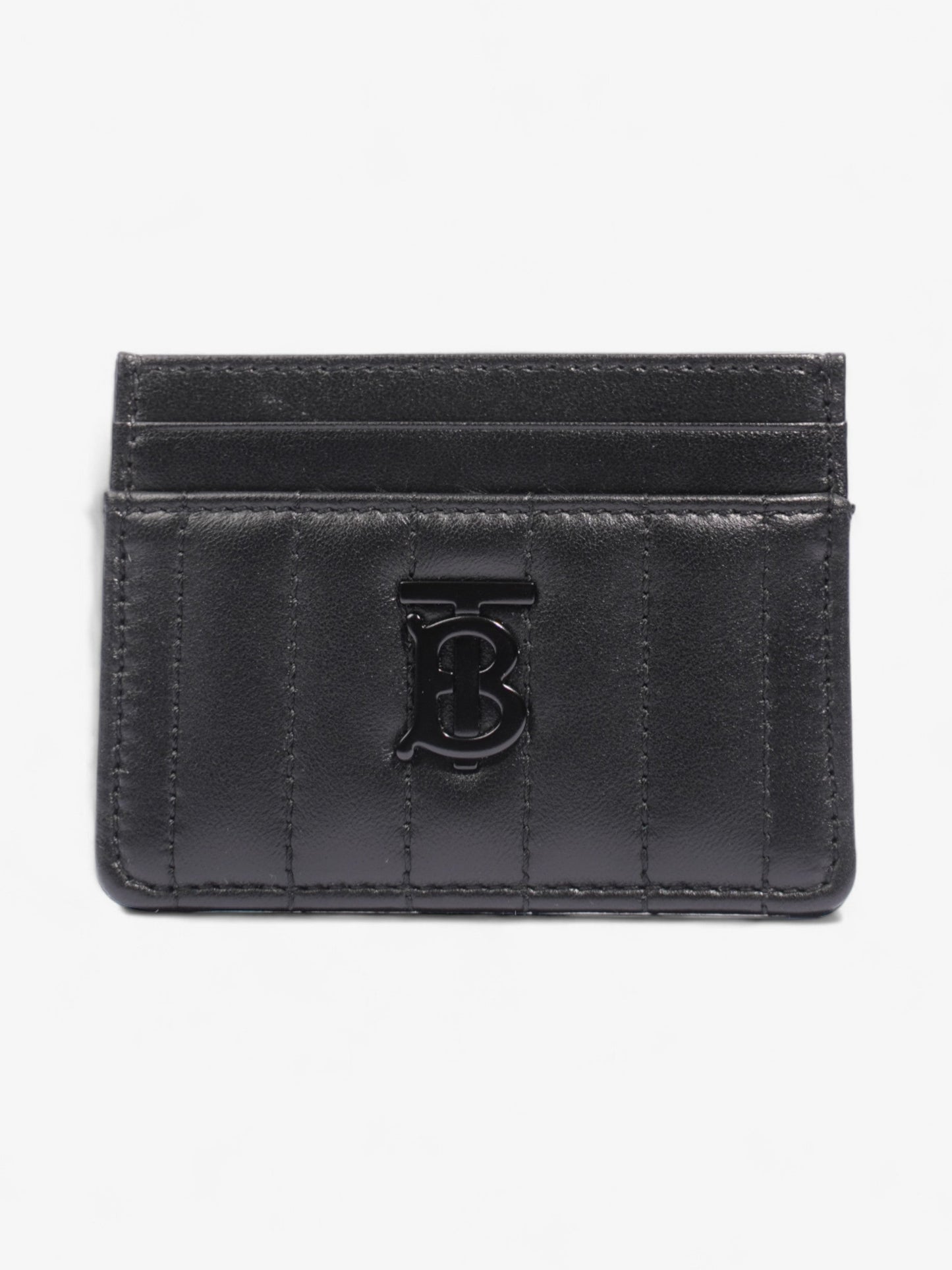 Burberry Lola Card Holder Black Leather
