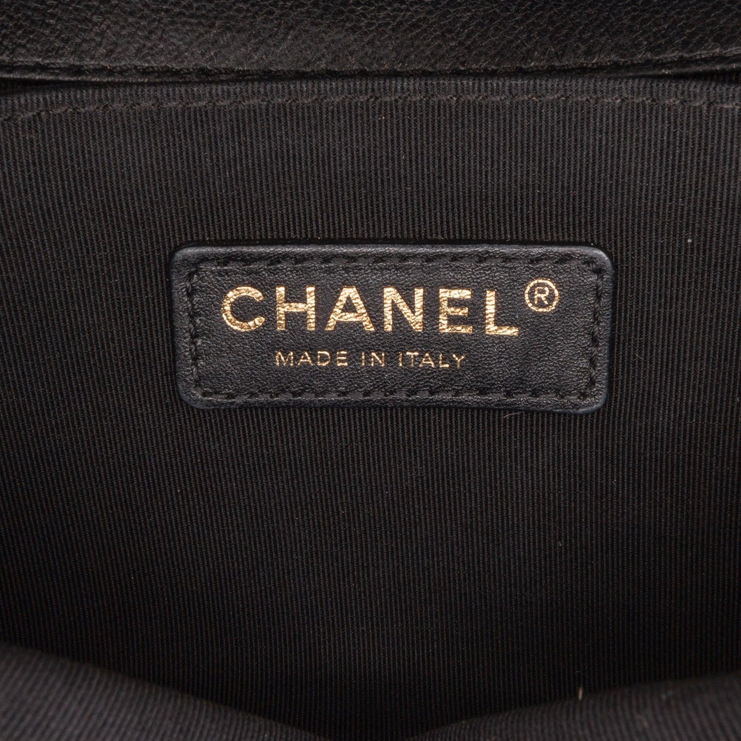 Chanel Crest-embellished Medium Boy Bag