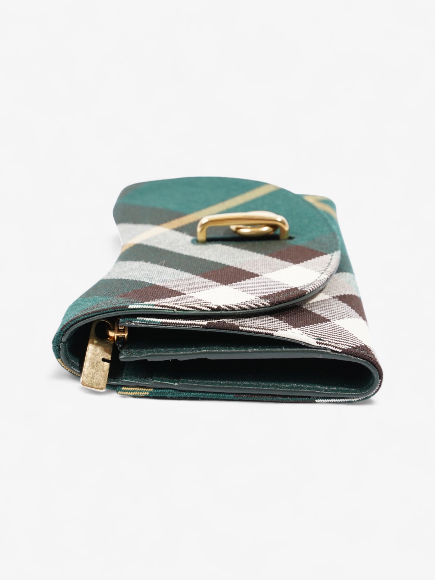 Burberry Rocking Horse Continental Wallet Ivy Polyester