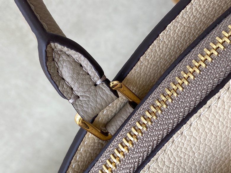 LV Petit Palais Monogram GlamIowers Tourterelle/Creme For Women,  Shoulder And Crossbody Bags 11.4in/29cm LV M58914