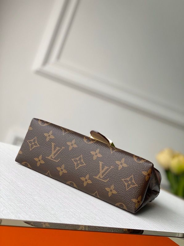LV Locky GLAMI Monogram Canvas Rose Poudre Pink For Women, WomenÃ¢â‚¬â„¢s Handbags, Shoulder And Crossbody Bags 7.9in/20cm LV M44080