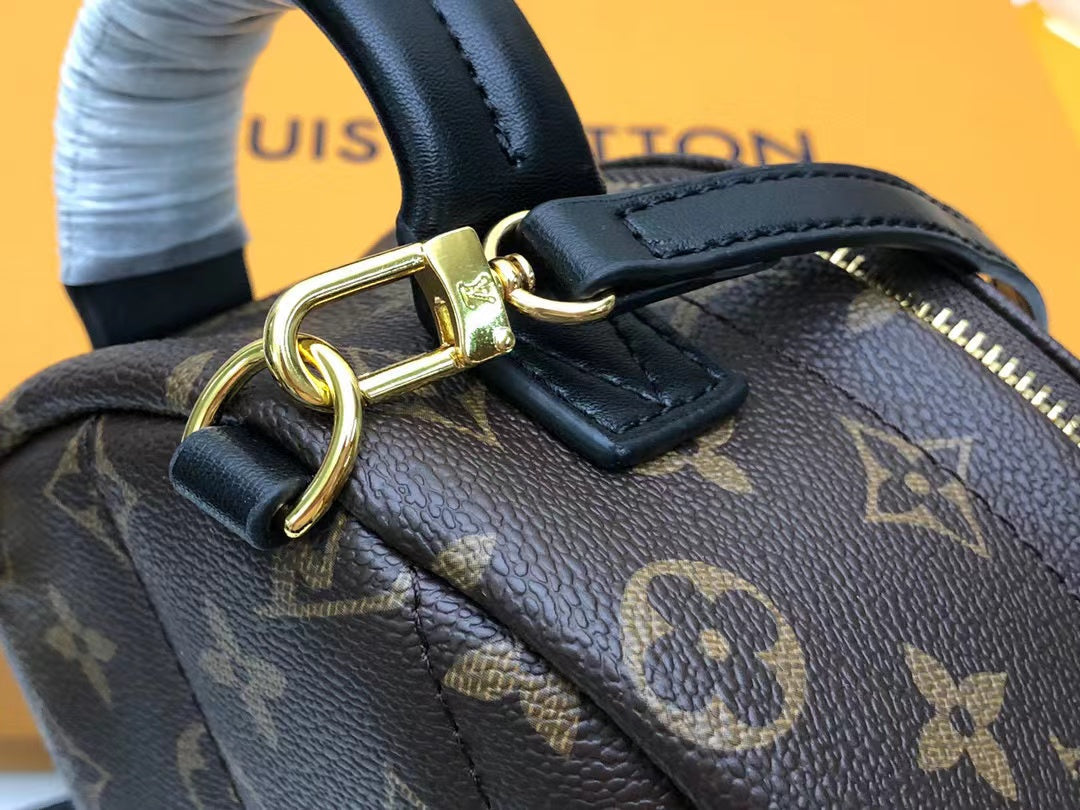 LV Palm Springs Mini Monogram Canvas By Nicolas GhesquiÃƒÂ¨re For Women, WoHandbags 22cm LV M44873