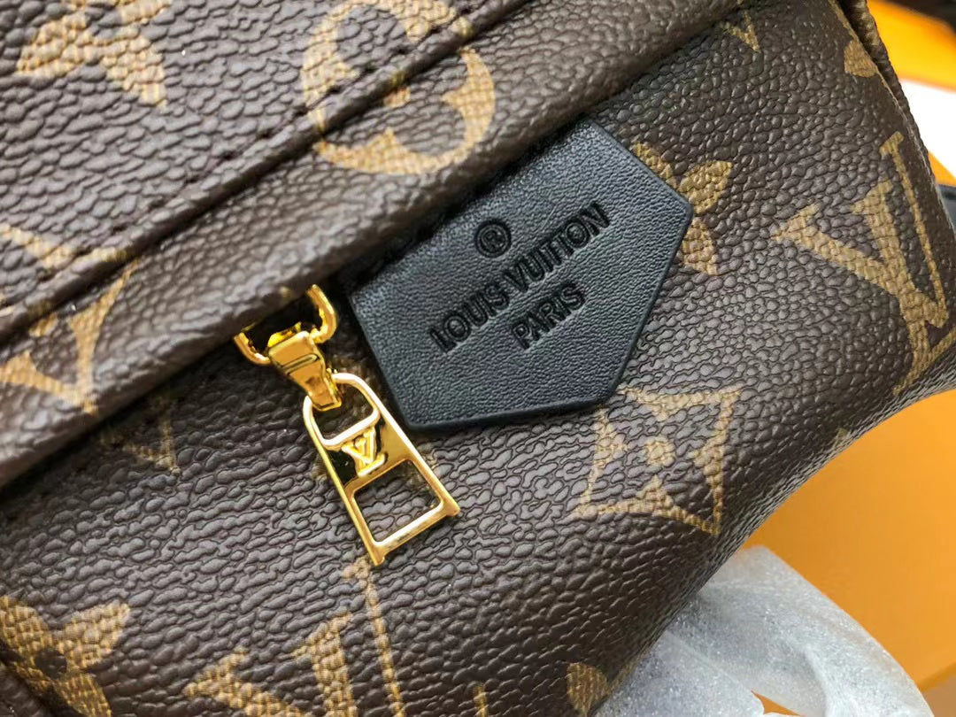 LV Palm Springs Mini Monogram Canvas By Nicolas GhesquiÃƒÂ¨re For Women, WoHandbags 22cm LV M44873