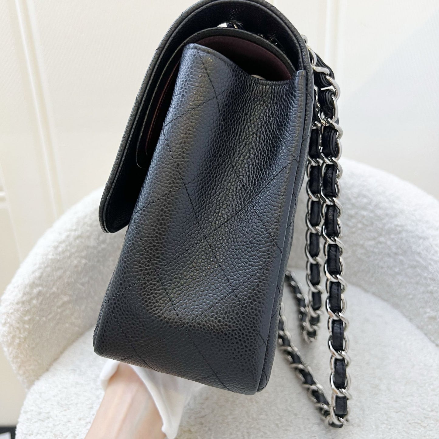 GLM-Jumbo Classic Flap DF in Black Caviar and SHW