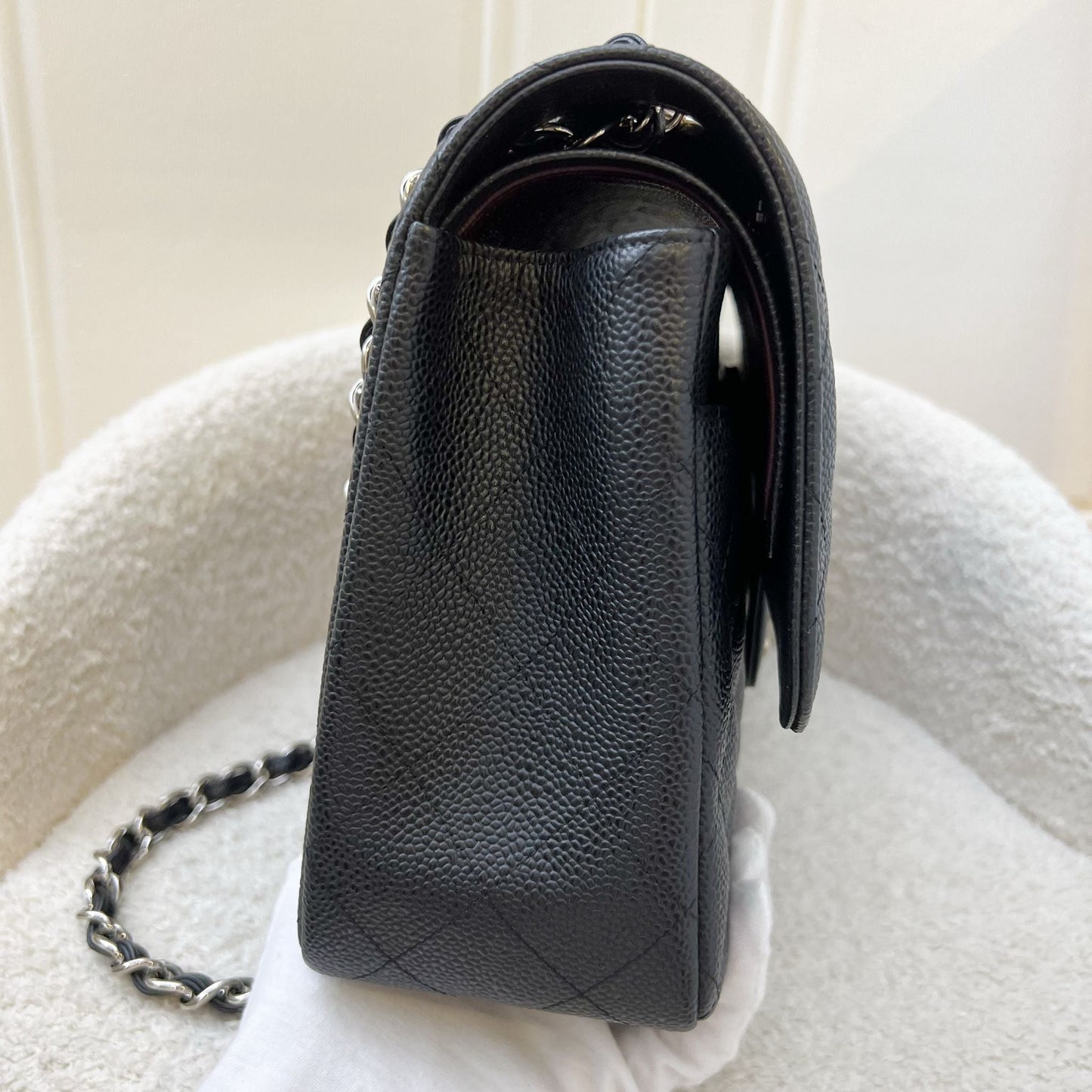 GLM-Jumbo Classic Flap DF in Black Caviar and SHW