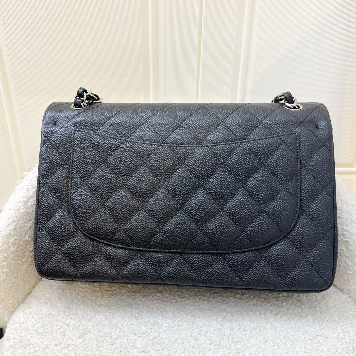 GLM-Jumbo Classic Flap DF in Black Caviar and SHW