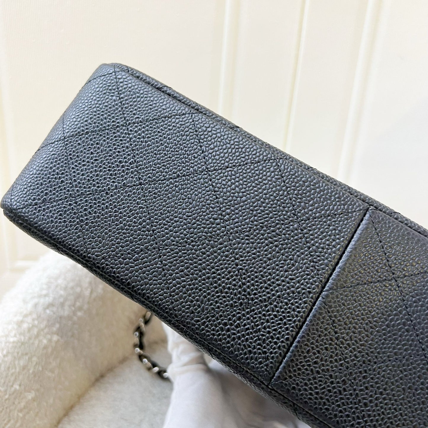 GLM-Jumbo Classic Flap DF in Black Caviar and SHW