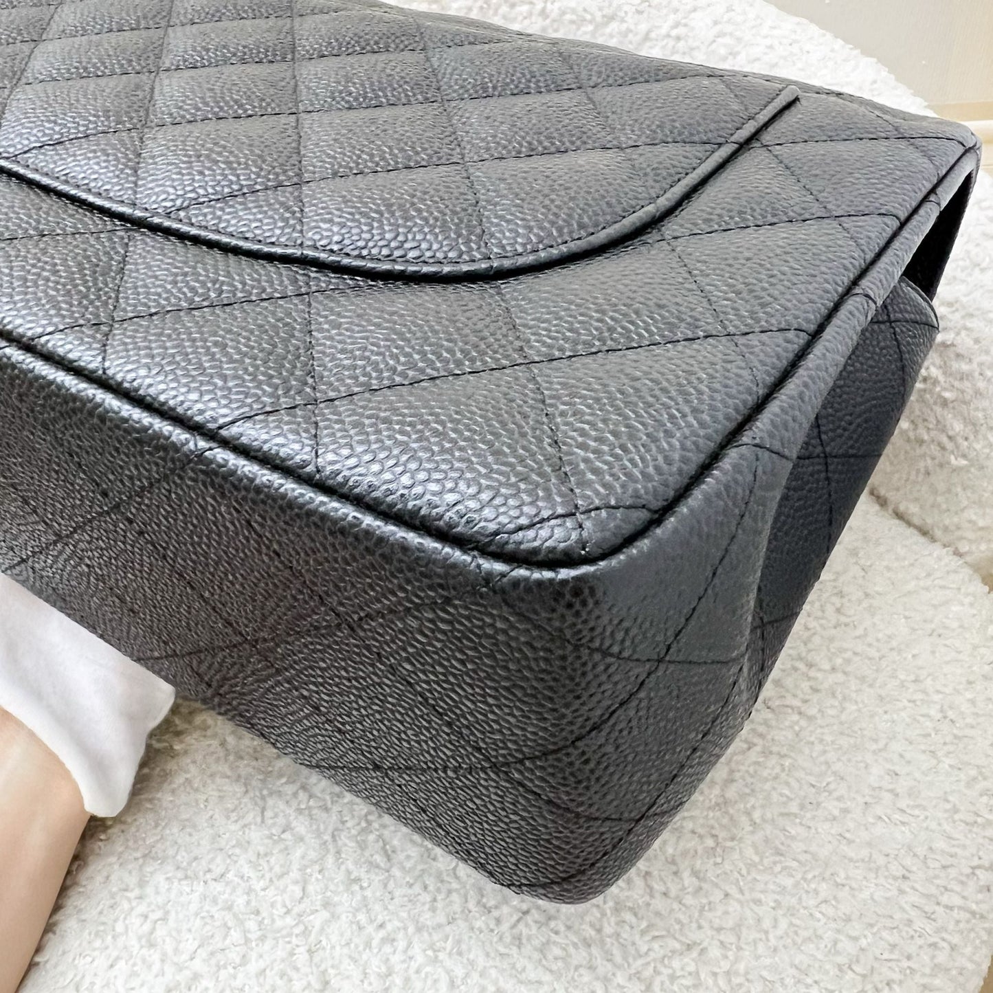 GLM-Jumbo Classic Flap DF in Black Caviar and SHW