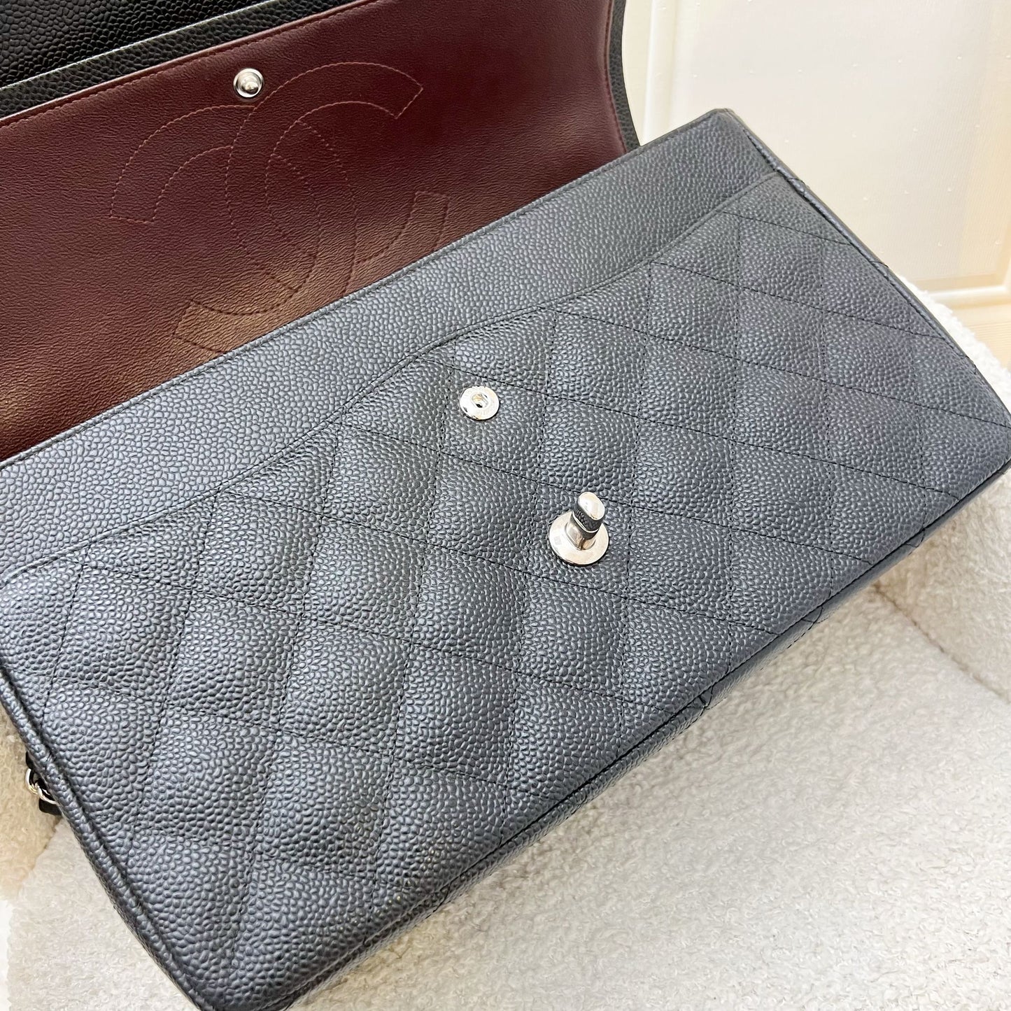 GLM-Jumbo Classic Flap DF in Black Caviar and SHW