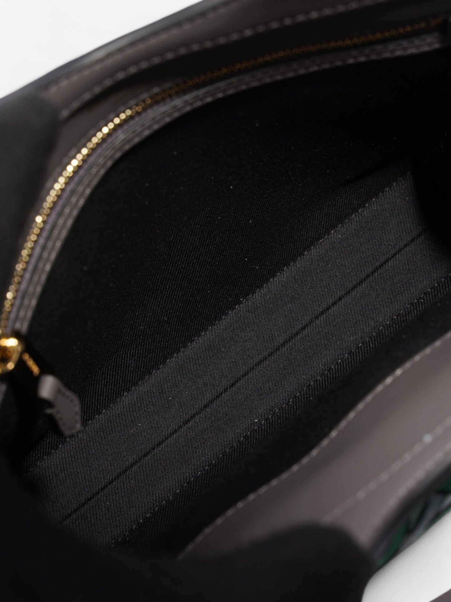 Burberry TB Pocket Bag Grey / Green Leather