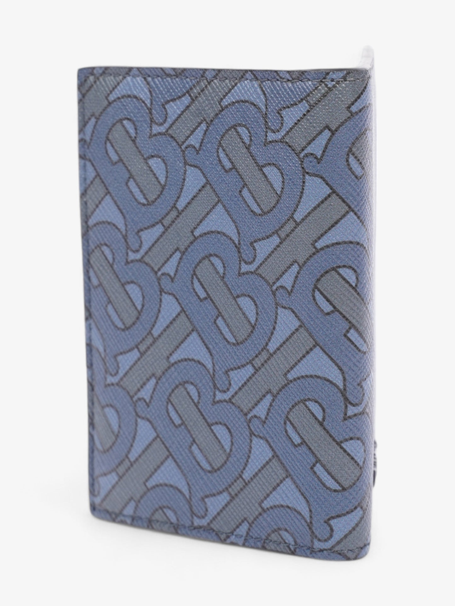 Burberry TB Monogram Bateman Navy Blue Canvas