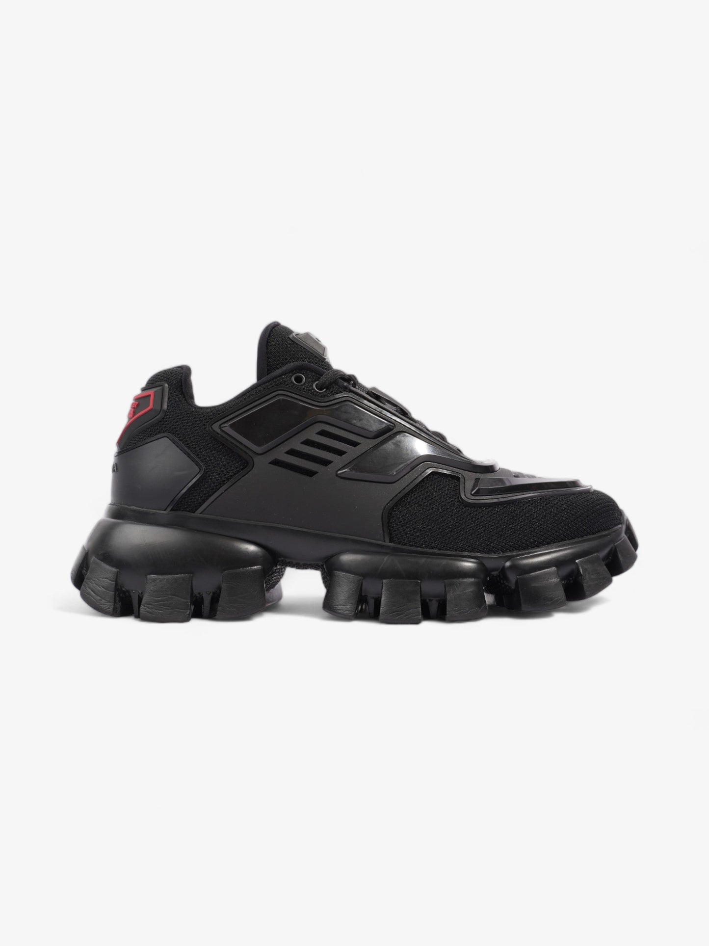 Prada Cloudbust Thunder Sneakers Black / Red Mesh EU 38.5 UK 5.5