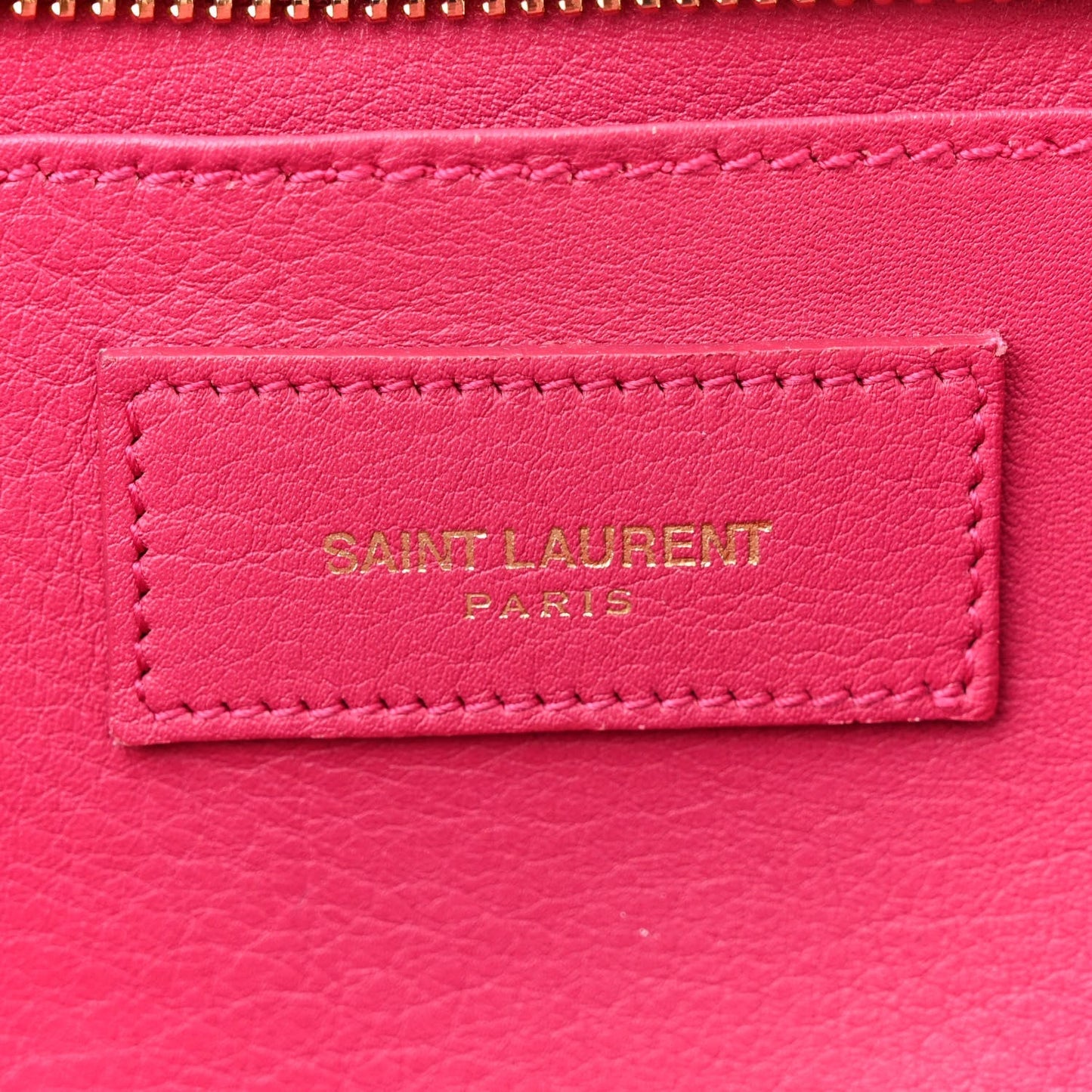 YSL CALFSKIN LEATHER CLASSIC Y CABAS SMALL SHOULDER BAG