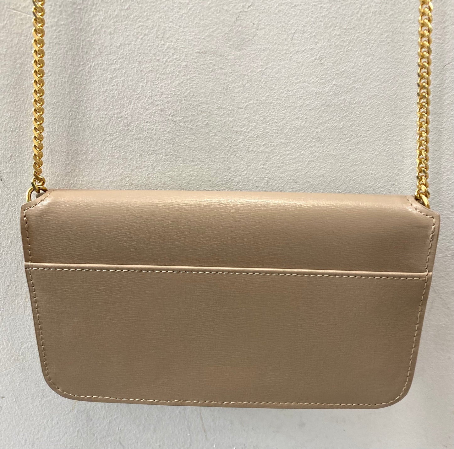 YSL CASSANDRE SMOOTH LEATHER PHONE HOLDER CHAIN BAG