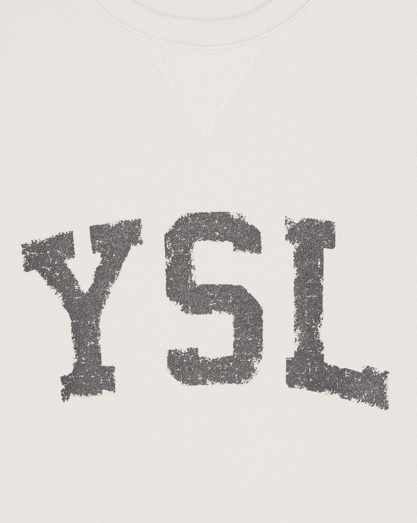SAINT LAURENT YSL CASSANDRE LOGO SWEATSHIRT