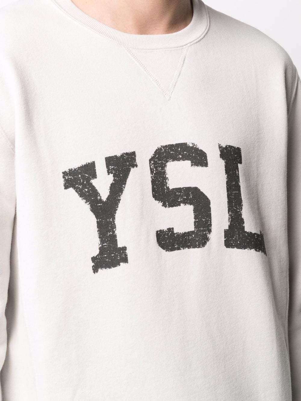 SAINT LAURENT YSL CASSANDRE LOGO SWEATSHIRT
