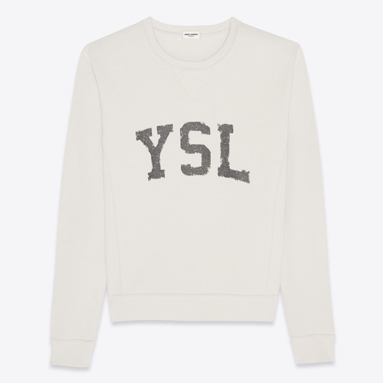 SAINT LAURENT YSL CASSANDRE LOGO SWEATSHIRT
