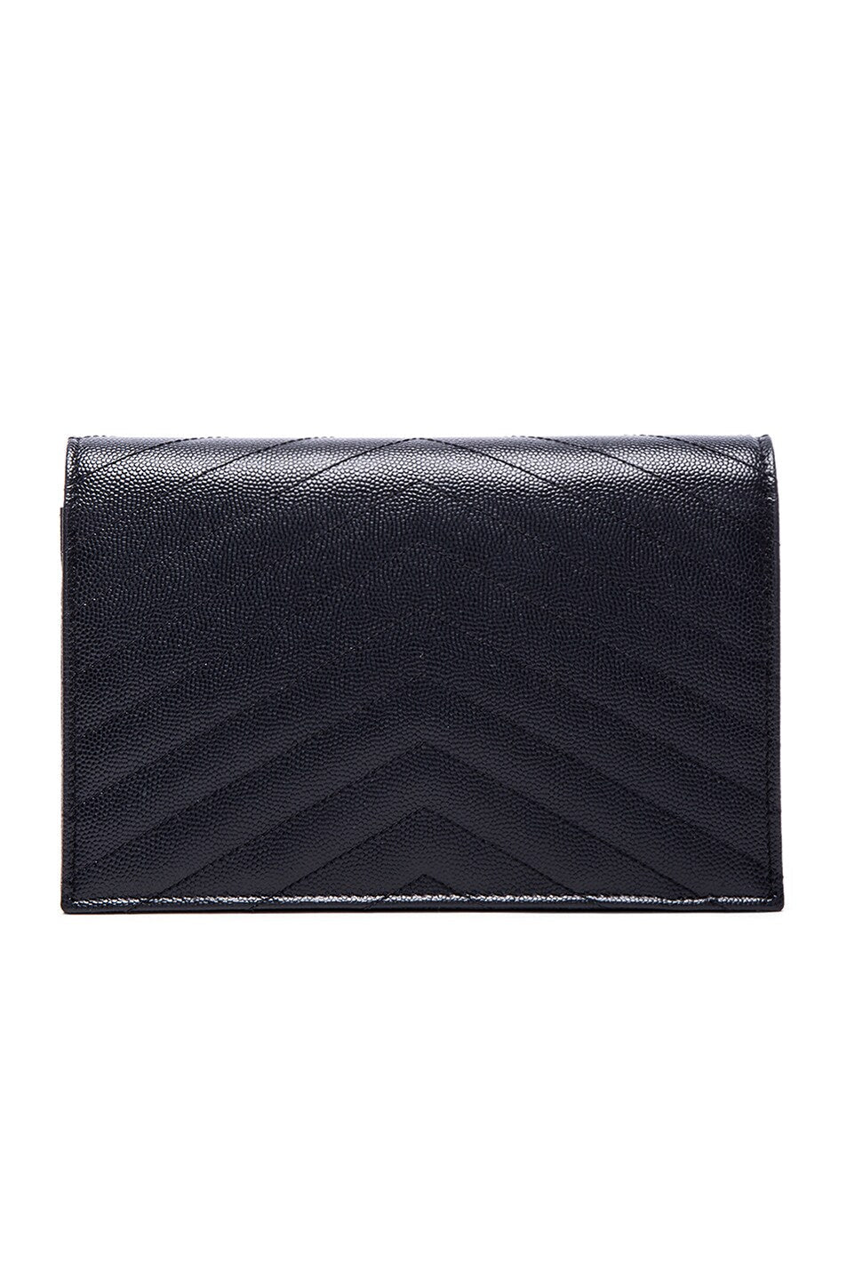 YSL CASSANDRE MATELASSE LEATHER CLUTCH BAG