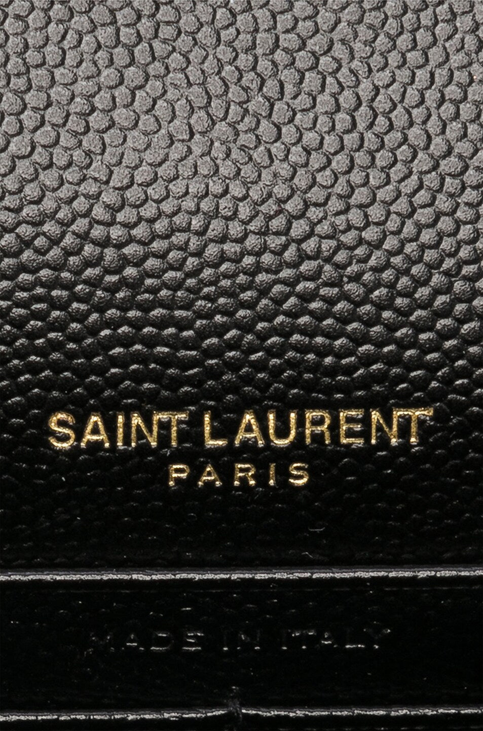 YSL CASSANDRE MATELASSE LEATHER CLUTCH BAG