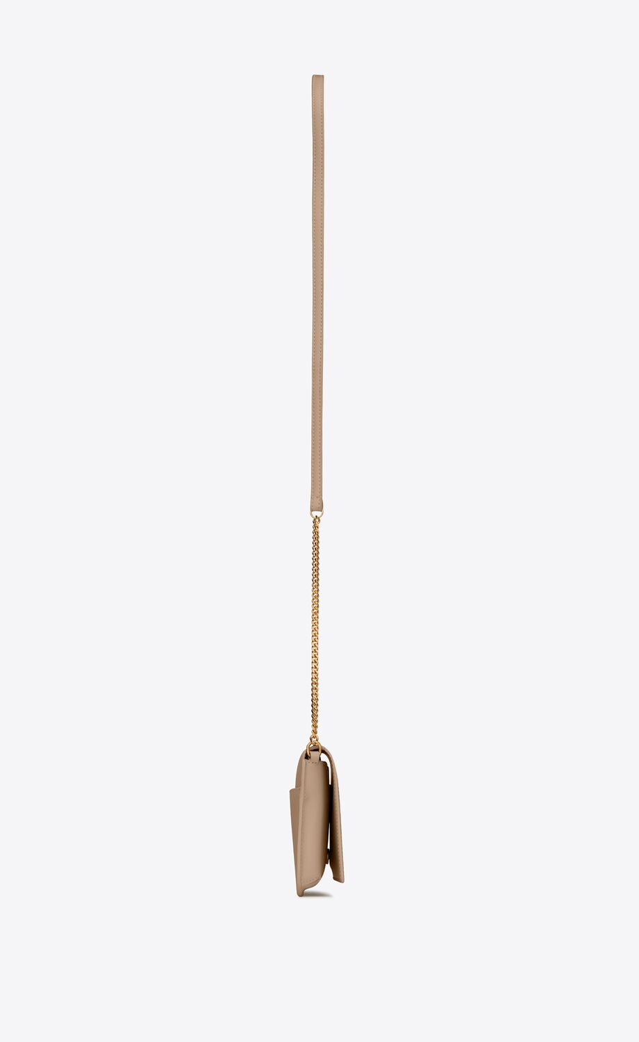 YSL CASSANDRE SMOOTH LEATHER PHONE HOLDER CHAIN BAG