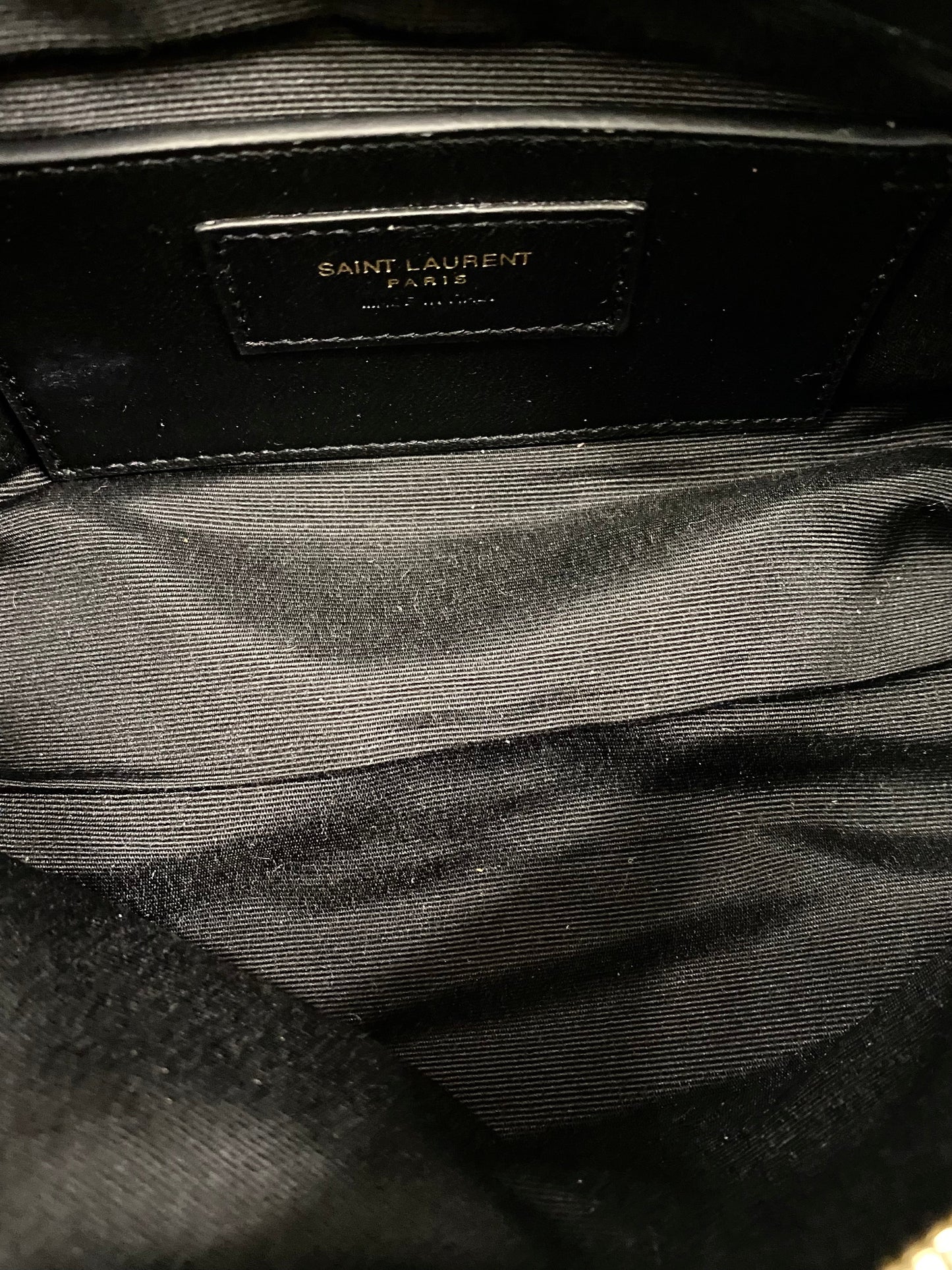 YSL QUILTED LAMBSKIN MAXI ICARE SHOPPING TOTE