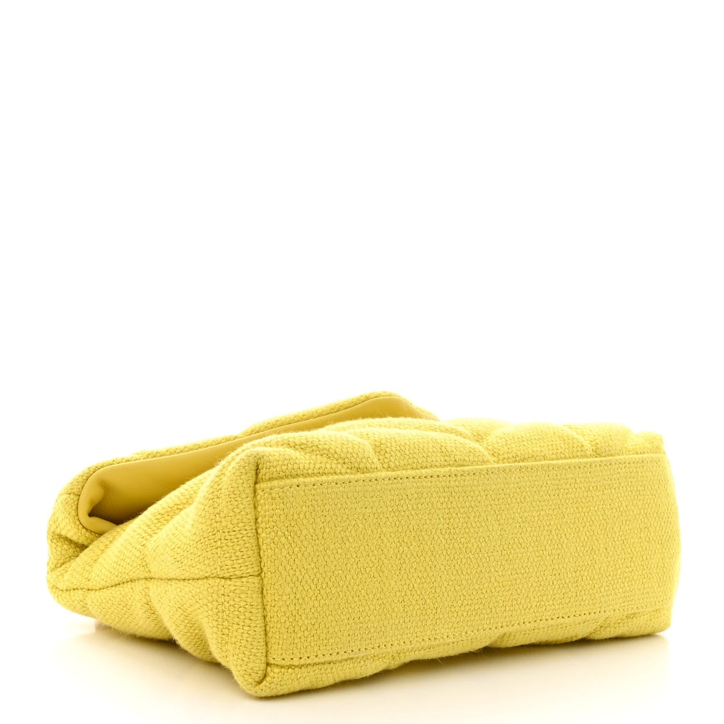 YSL QUILTED CANVAS LOULOU PUFFER TOY SHOULDER BAG