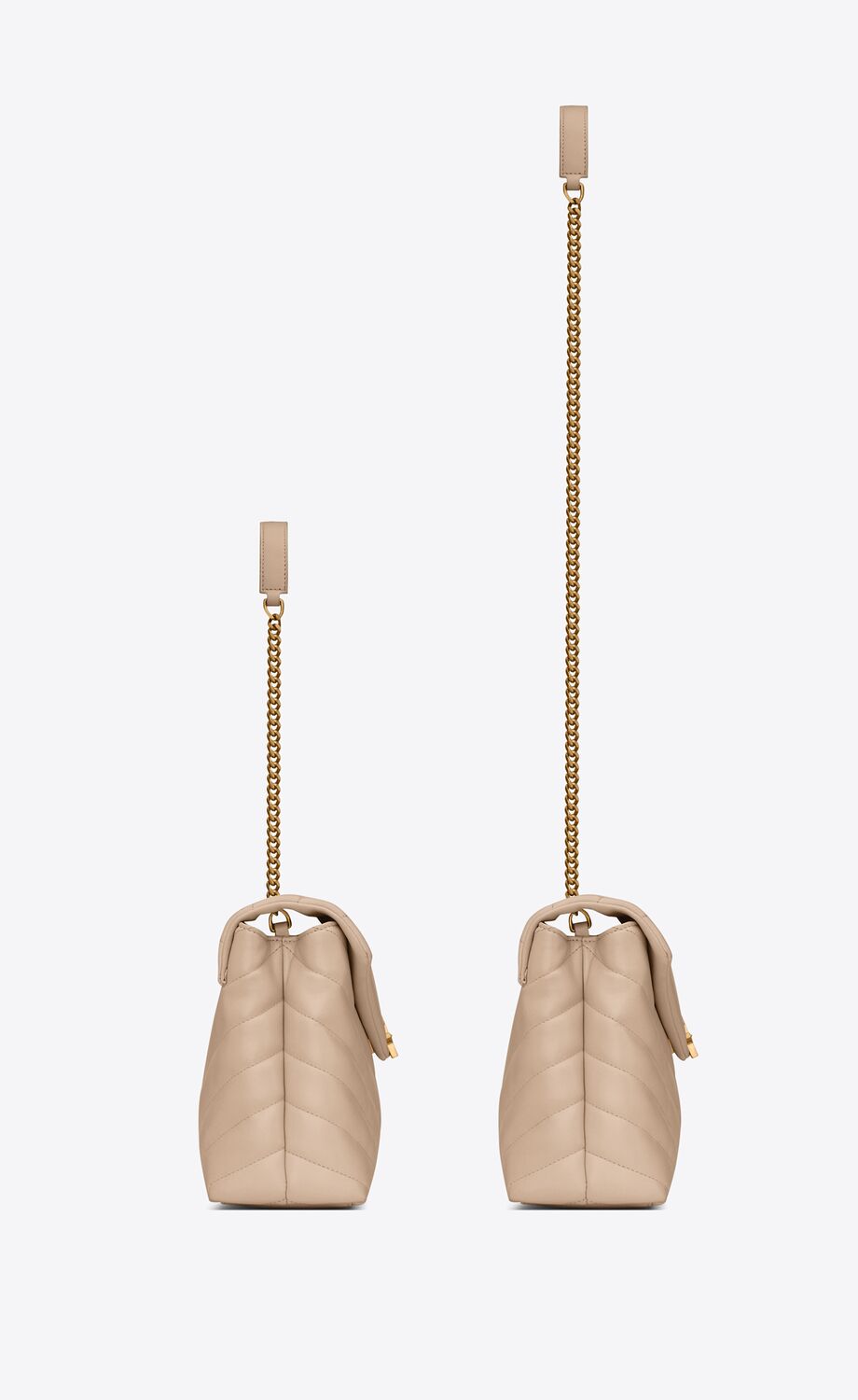 YSL LOULOU SMALL MATELASSE CALFSKIN LEATHER BAG