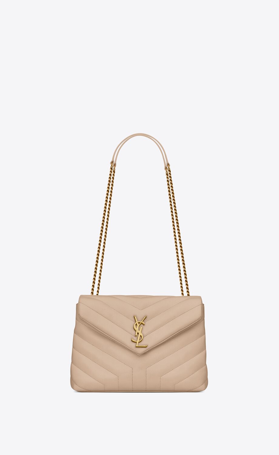 YSL LOULOU SMALL MATELASSE CALFSKIN LEATHER BAG