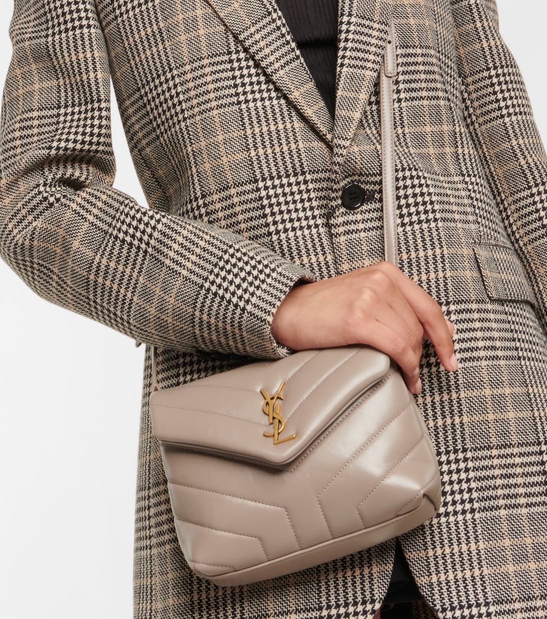 YSL QUILTED CALFSKIN LOULOU TOY BAG
