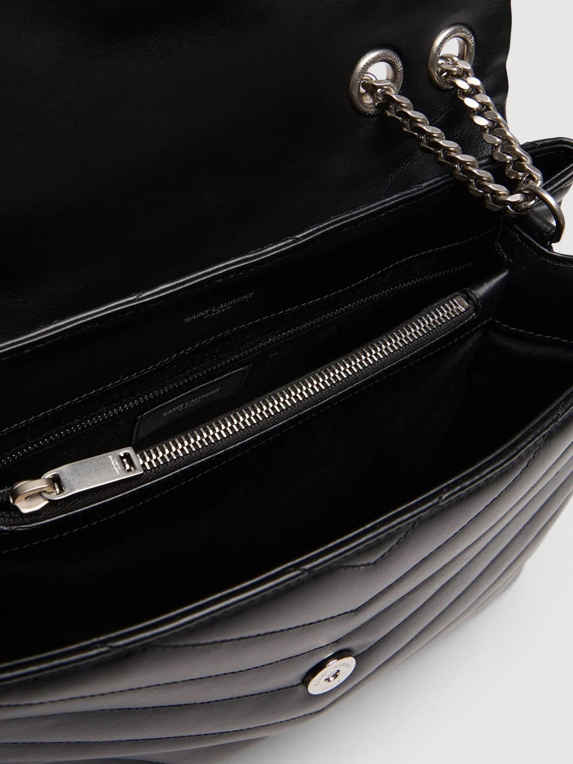 YVES SAINT LAURENT LOULOU MEDIUM CALFSKIN QUILTED SHOULDER BAG