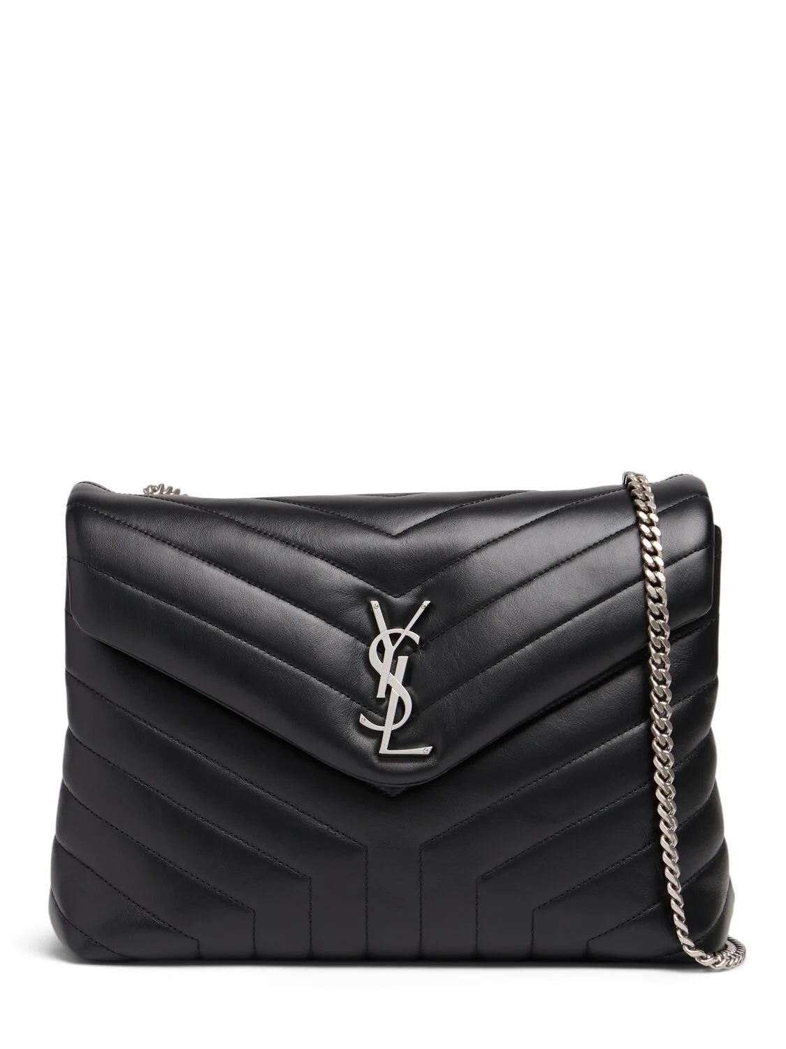 YVES SAINT LAURENT LOULOU MEDIUM CALFSKIN QUILTED SHOULDER BAG
