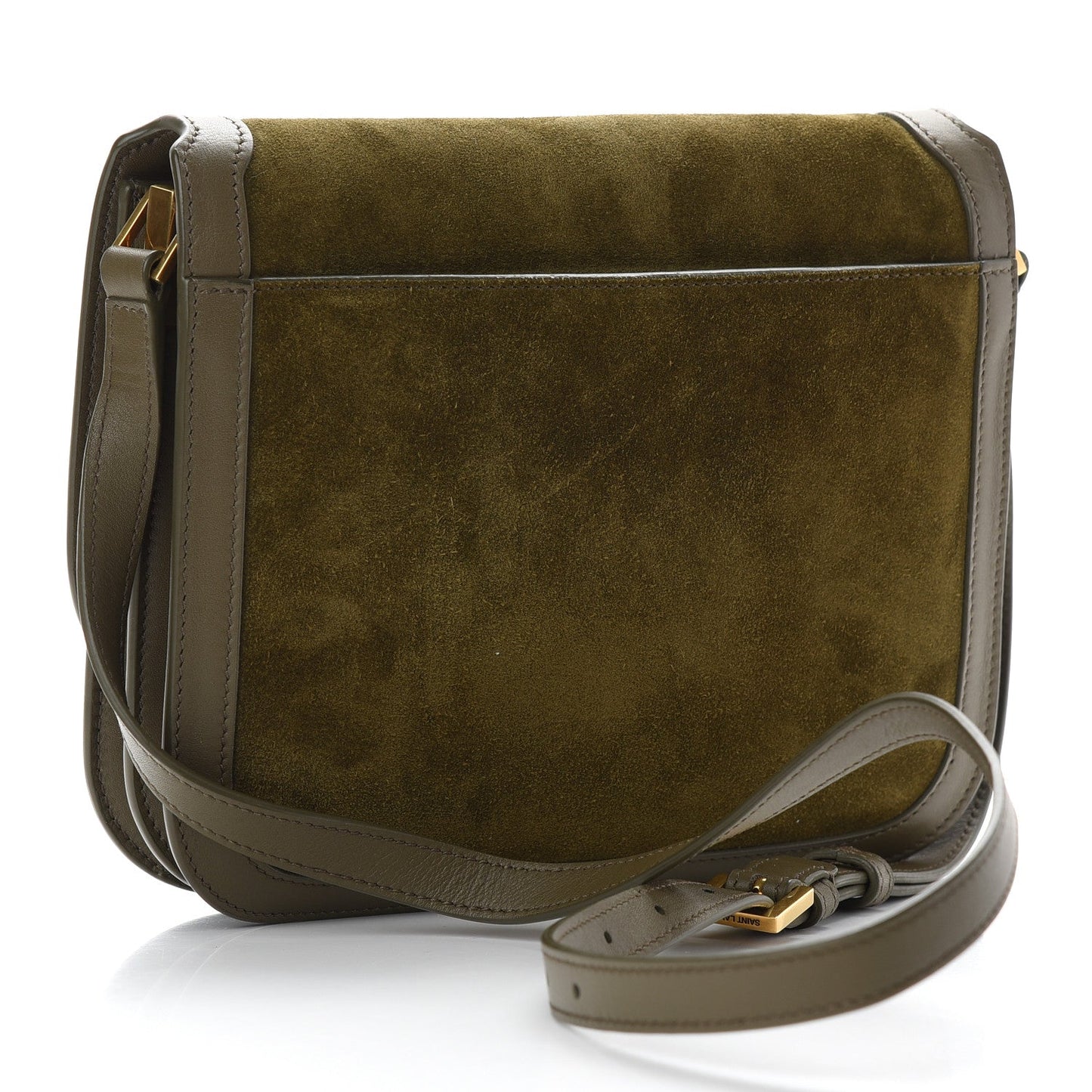 YSL SUEDE CALFSKIN SOLFERINO MEDIUM CROSSBODY BAG