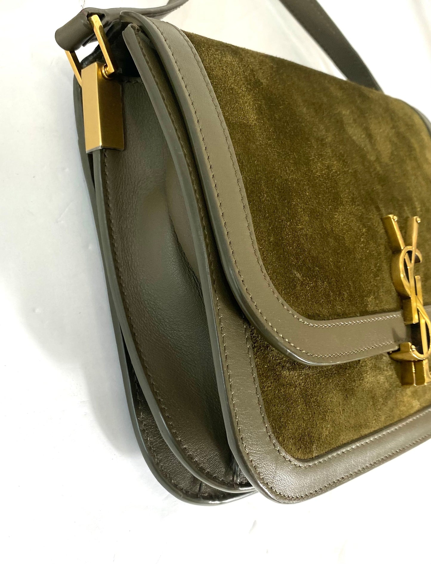 YSL SUEDE CALFSKIN SOLFERINO MEDIUM CROSSBODY BAG