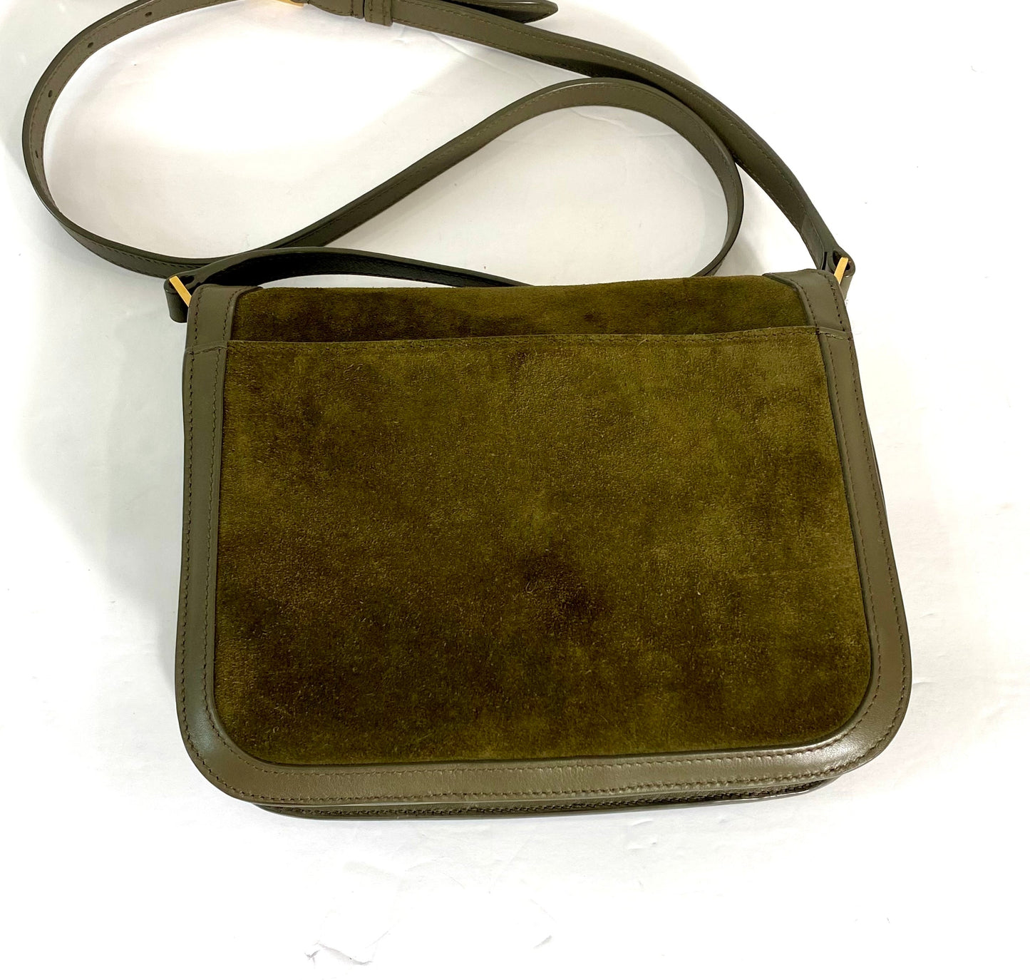 YSL SUEDE CALFSKIN SOLFERINO MEDIUM CROSSBODY BAG