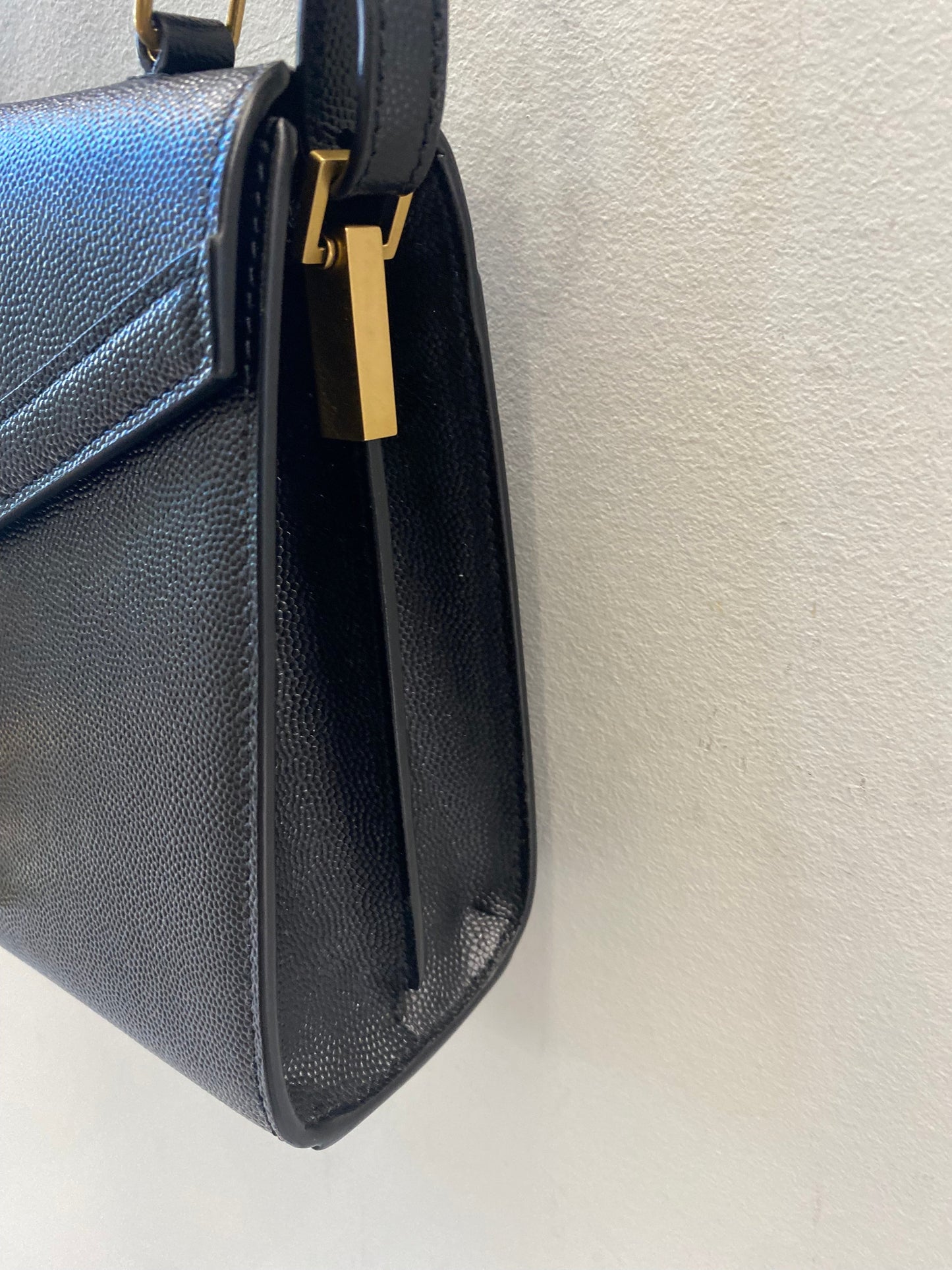 YSL MINI CASSANDRA LEATHER SHOULDER BAG