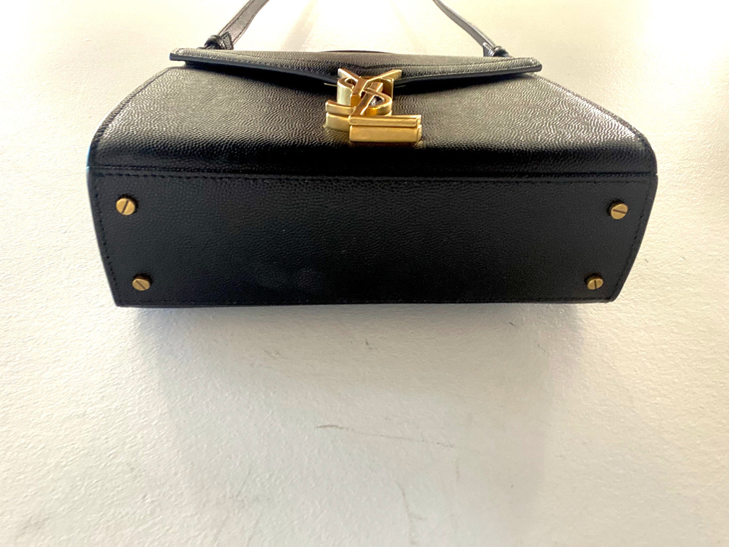 YSL MINI CASSANDRA LEATHER SHOULDER BAG