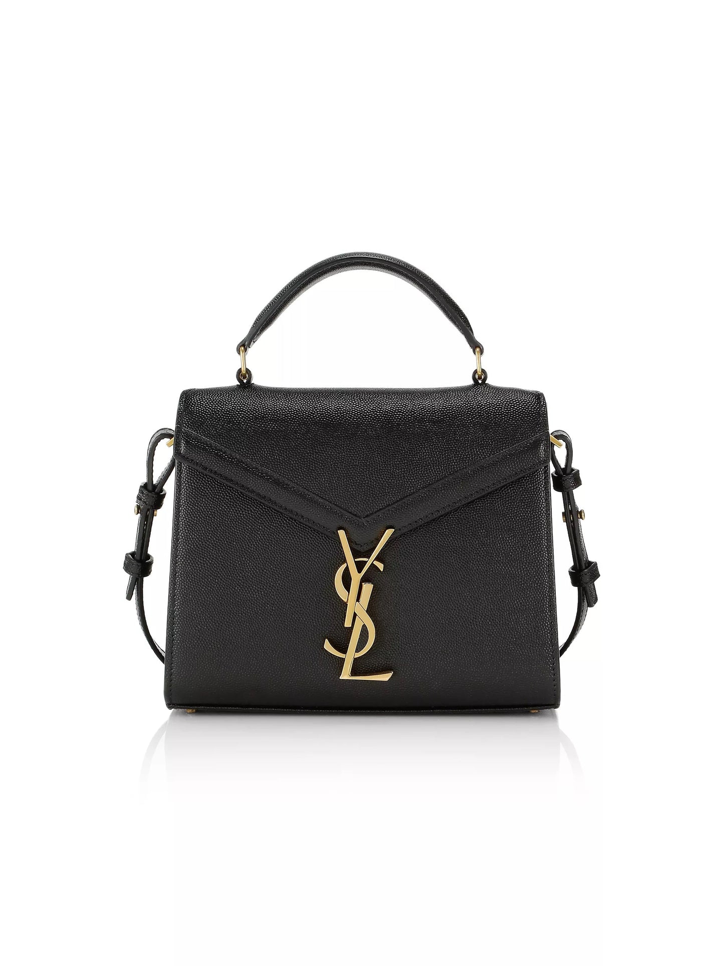 YSL MINI CASSANDRA LEATHER SHOULDER BAG