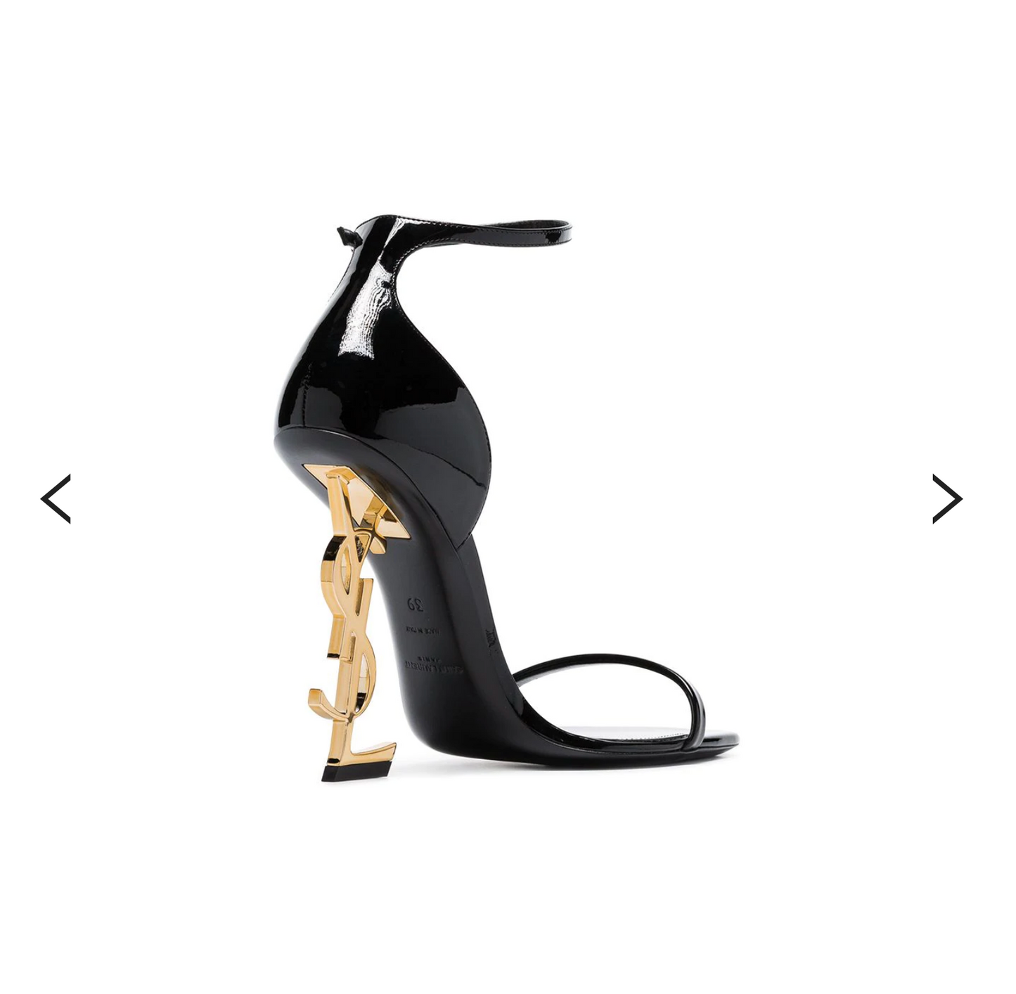 SAINT LAURENT OPYUM YSL ANKLE STRAP SANDAL
